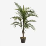 Plante artificielle d�corative ¿110 cm palmier nain ¿110 cm
