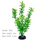 Plantes artificielles sous - marines en plastique, aquarium, faux arbustes aquatiques, herbe d'eau verte, ...