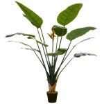 Plante artificielle strelitzia h. 180 cm lichen pot inclus
