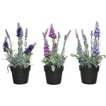 Plante d�corative - kaemingk - 25 cm - pvc - lavande