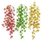 Plantes de reptile suspendues en plastique, terrarium, avec ventouse, pour dragon barbu, lzard, gecko, ...