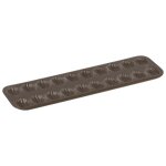 Plaque 20 madeleinettes - antiadhérente - 395 x 125 x 13 mm Plaque 20 madeleinettes - antiadhérente - 395 x 125 x 13 mm