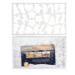 Plaque 25 emporte - pièces biscuits noël 37x22cm Plaque 25 emporte - pièces biscuits noël 37x22cm