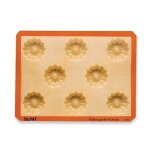 Plaque de 8 empreintes mini - cakes striés silpat Plaque de 8 empreintes mini - cakes striés silpat