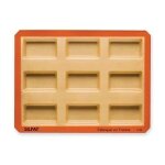 Plaque de 9 empreintes mini - cakes silpat Plaque de 9 empreintes mini - cakes silpat