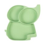 Plaque - assiette a manger en silicone pour bb, bol a ventouse, tasse, bavoirs, cuillre, fourchette, ...