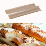 Plaque de cuisson antiadhsive, 2 grilles, en acier au carbone, baguette, plaque de cuisson, mthode ...