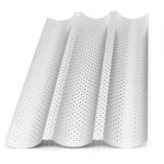 Plaque de cuisson antiadhsive pour pain franais, pochoirs pour baguette, gteau, toast, outil, accessoires ...