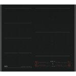 Plaque de cuisson induction saphirmatt s�rie 6000 flexibridge 60 cm zone flexible - aeg ti64ig00fz