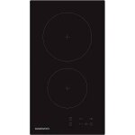 Plaque de cuisson vitrocéramique - daewoo - 2 foyers - 30 cm - bh3vtf19bnm - noir Plaque de cuisson vitrocéramique - daewoo - 2 foyers - 30 cm - bh3vtf19bnm - noir