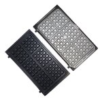 Plaque � gauffres( x2) gaufrier croque - monsieur (ts - 01036040 tefal)