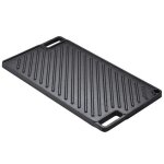 Plaque  griller - vevor - 425 x 246 x 16 mm en font anti - adhsive, epaisseur 3, 3 mm, pour gazinire ...