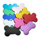 Plaques d'identification en aluminium pour animaux de compagnie, 38mm, en alliage, badge d'identit� pour ...