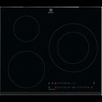 Plaque  induction - electrolux - eit60342 - 60 cm - 3 zones de cuisson - 5200 w - noir