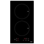 Plaque � induction encastrable 30cm, 2 feux 18cm booster, contr�le tactile, 3500 w, noir, mpm, mpm - ...