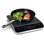 Plaque induction posable - medion - md 17595 - 1 feu - l 29 x p 36 cm