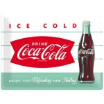 Plaque m�tal coca - cola