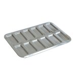Plaque a mini - financiers ou biscuits roses de reims - fer blanc - 290 x 198 mm Plaque a mini - financiers ou biscuits roses de reims - fer blanc - 290 x 198 mm