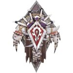 Plaque murale - nemesis now - world of warcraft - 30 cm - r�sine - d�coration int�rieure