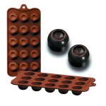 Plaque silicone bonbons diam 10. 5x21x2. 5