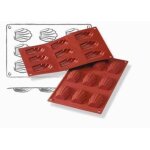 Plaque silicone madeleine x 9