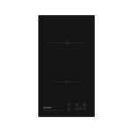 Plaque de cuisson vitrocramique 2 plaques sharp kh - 3v19nt0k - niche - largeur : 27 cm - profondeur ...