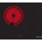 Plaque vitroceramique pkk611bb8e srie 4, 3 foyers touchselect