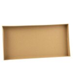 Plat de service rectangulaire carton 40x20x4cm