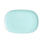 Plat turquoise 35x24 cm diwali - luminarc