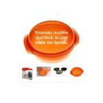 Plat vapeur rond 1. 5 l mo pour micro ondes whirlpool - 482000006102