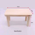 Plate - forme de bureau de maison de hamster en bois fonctionnelle, support pour animaux de compagnie, ... Plate - forme de bureau de maison de hamster en bois fonctionnelle, support pour animaux de compagnie, ...