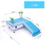 Plate - forme flottante pour tortue terrestre, plateforme de type terrapin avec pompe a eau dcoration ...