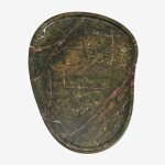 Plateau d�coratif en marbre orivando xfe0e; 35 cm