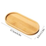 Plateau multi bambou soucoupe en bois pot de fleur plateau tasse pad coaster plaque cuisine plaque dcorative ...