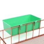 Plateau multifonction pour aliments, 5 pi�ces / lot, baignoire pour perroquet, cage pour animaux de compagnie, ...
