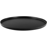Plateau rond en m�tal tray 39. 5 cm