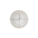 Plateau tournant diametre 324 mm 1b71961h pour micro - ondes daewoo, lg goldstar, panasonic Plateau tournant diametre 324 mm 1b71961h pour micro - ondes daewoo, lg goldstar, panasonic