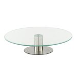 Plateau tournant en verre 30cm