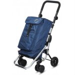 Playmarket - poussette de marché 4 roues 40l bleu - 24910c217 Playmarket - poussette de marché 4 roues 40l bleu - 24910c217