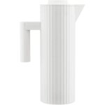 Pliss� carafe isotherme blanche alessi