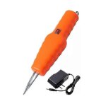 Plumeuse electrique rechargeable pour volailles, petite taille, prise britannique orange