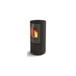 Poêle a bois etanche castries 8kw noir godin - 400220noir Poêle a bois etanche castries 8kw noir godin - 400220noir