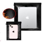 Pochette de blocage de signal pour appareils �lectroniques le noir l
