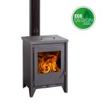 Poele a bois bordeaux serie premium