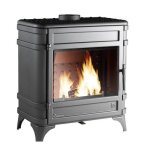 Poêle à bois fonte siam 8 - 18kw bûches 60cm 9170 - 44 Poêle à bois fonte siam 8 - 18kw bûches 60cm 9170 - 44