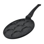 Pole  crpes et galettes avec revtement en marbre 7 emplacements 26cm herzberg hgcp267ho