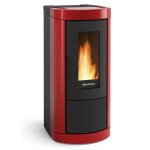 Po�le � granul�s mietta evo �tanche - 8 kw - bordeaux