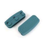 Poigne de casserole anti - brlure en silicone, degr de chaleur, casseroles de four, bol, ustensiles ...