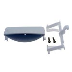 Poign�e blanche avec support (58881 - 16773) lave - vaisselle (31x7850 vedette ocean singer)