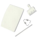 Poigne de hublot blanche lave - linge (481949869247 fagor whirlpool radiola laden ignis)